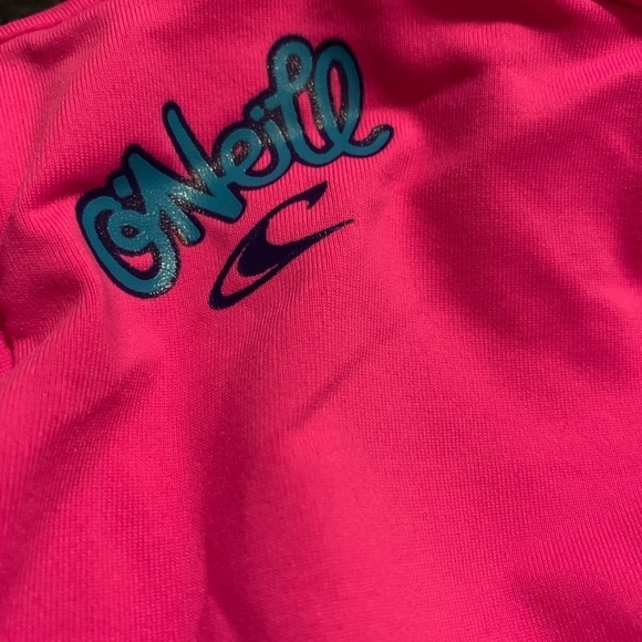 O’Neill Pink Rashguard Size 3 - short sleeve - Picture 5 of 5